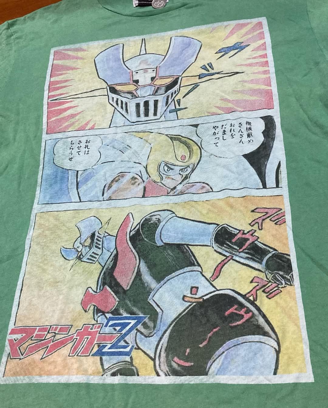 Cartoon Network 🔥Rera🔥Mazinger Z Size US M / EU 48-50 / 2 - 2 Thumbnail