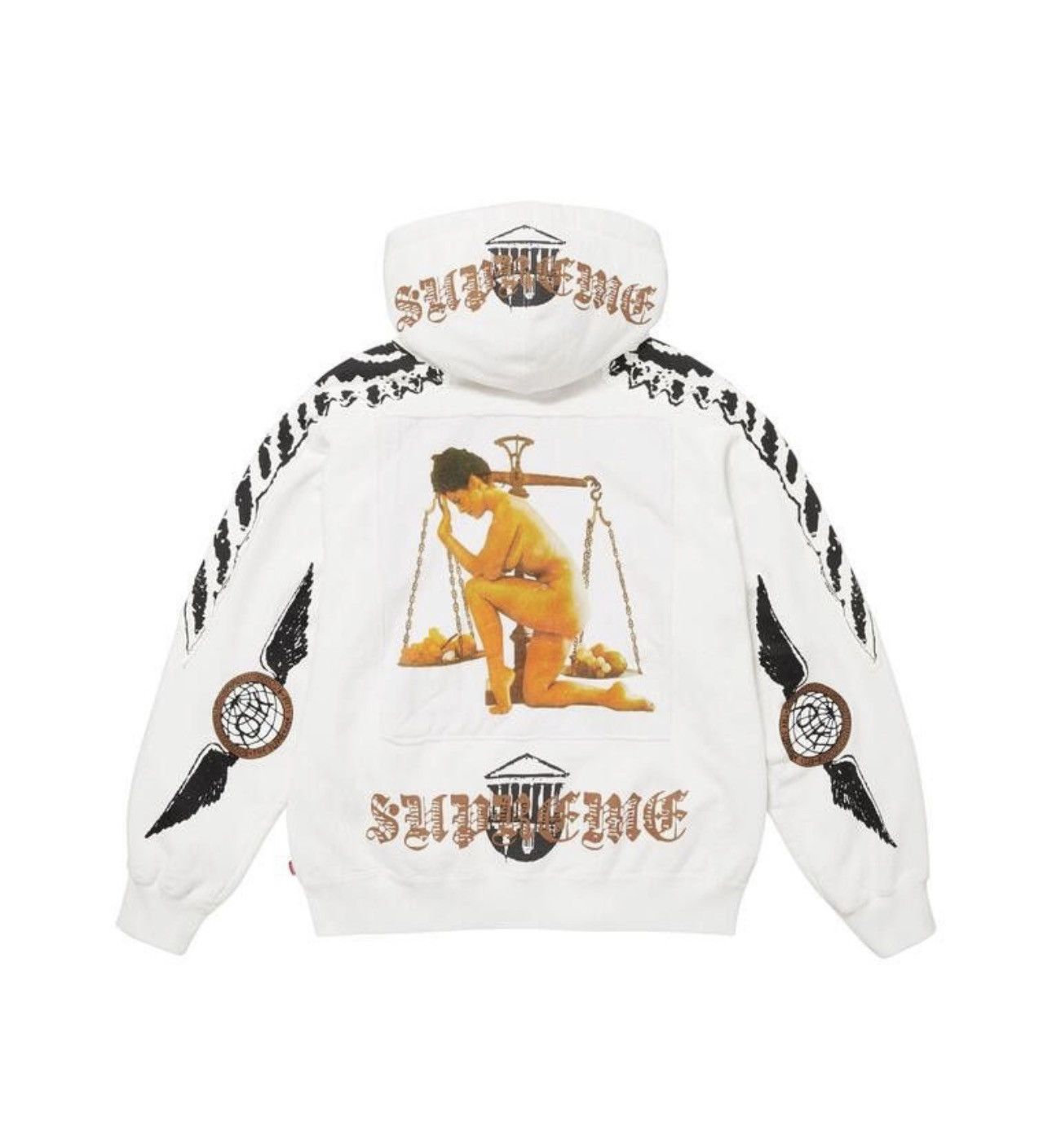 Supreme Supreme Wings Zip Up Hooded Sweatshirt Size US XXL / EU 58 / 5 - 2 Thumbnail