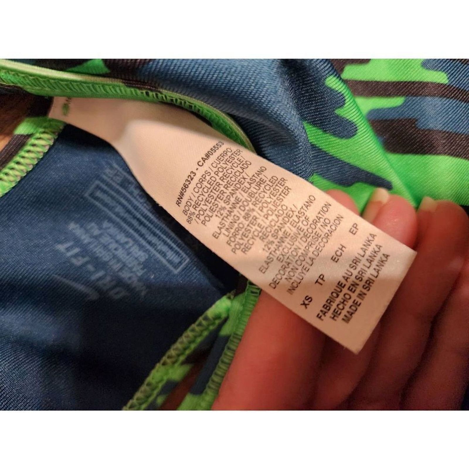 Nike Nike XS sports bra green Size XS / US 0-2 / IT 36-38 - 10 Thumbnail