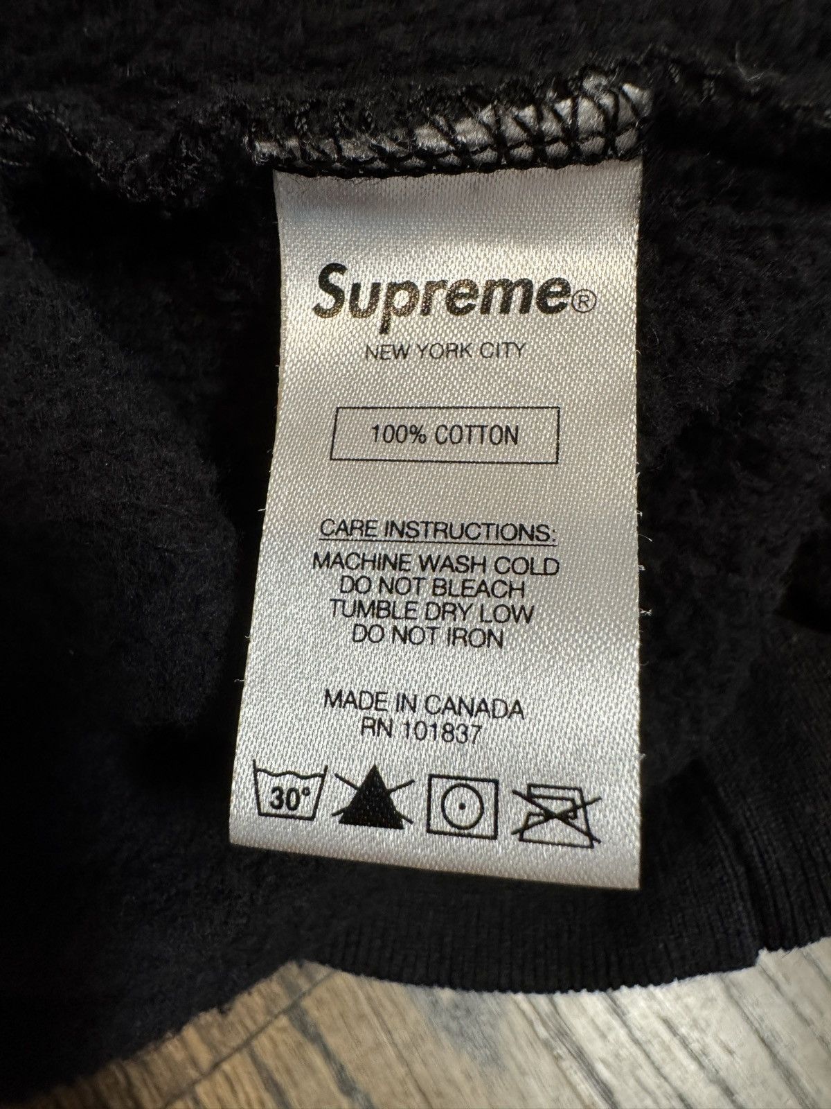 Supreme supreme stripe hoodie Size US M / EU 48-50 / 2 - 5 Thumbnail