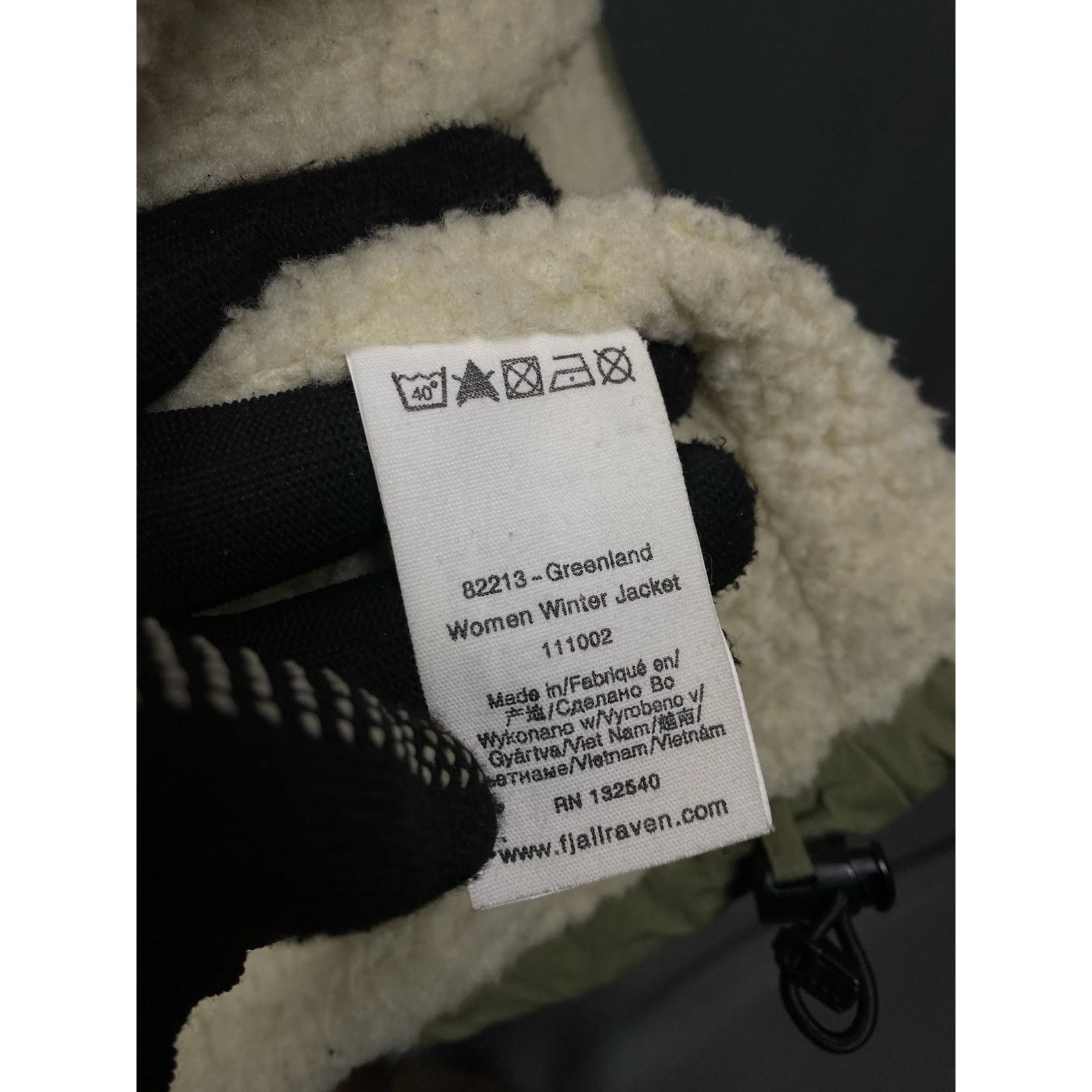 Fjallraven Fjallraven Greenland Women's Green Insulated Winter Jacket S Size S / US 4 / IT 40 - 11 Thumbnail