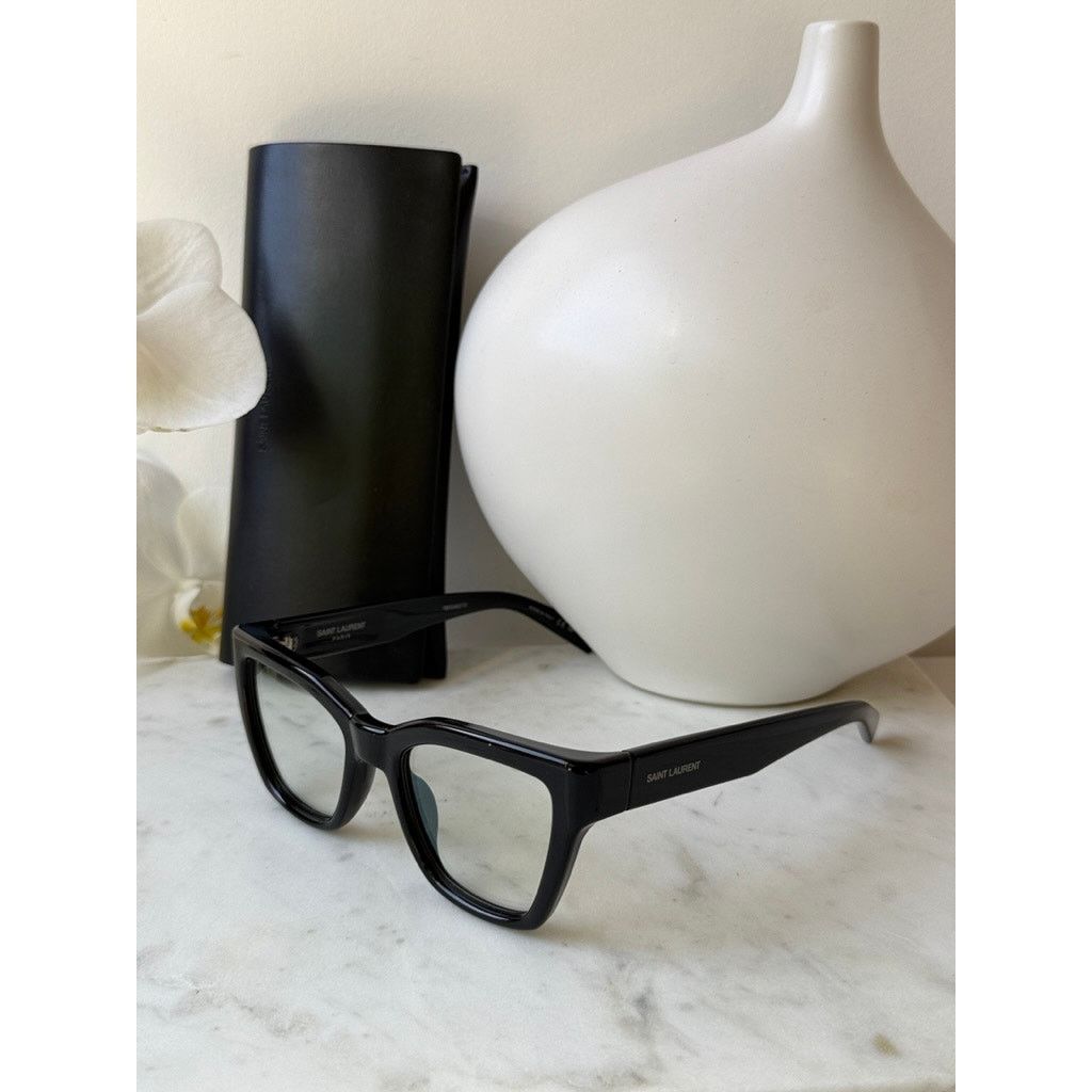 Saint Laurent Paris NEW Saint Laurent SL641 Black Cat Photochromic Sunglasses Size ONE SIZE - 3 Thumbnail