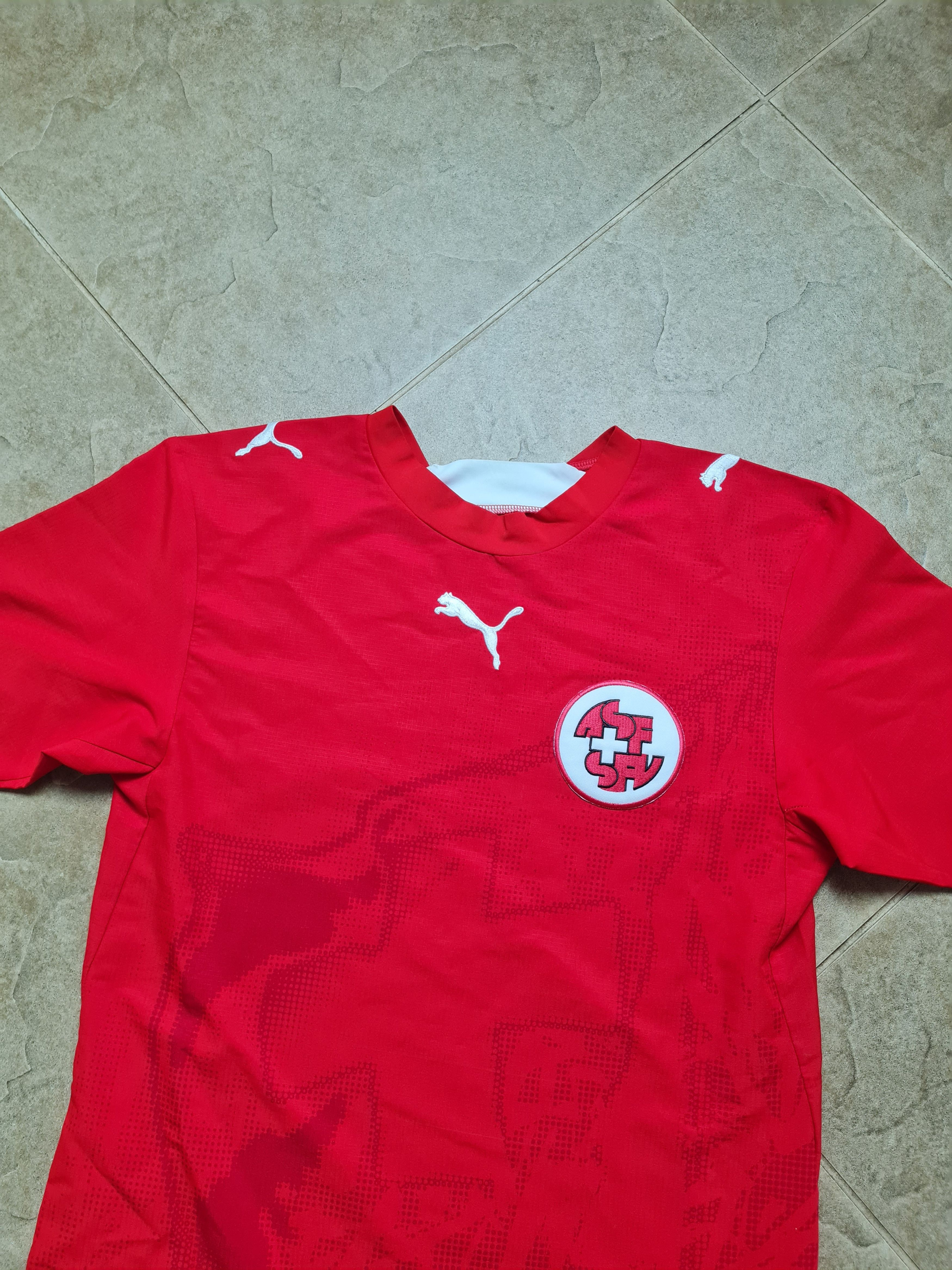 Puma Vintage Jersey Switzerland Puma 2006/2008 Football Shirt Size US XS / EU 42 / 0 - 1 Thumbnail