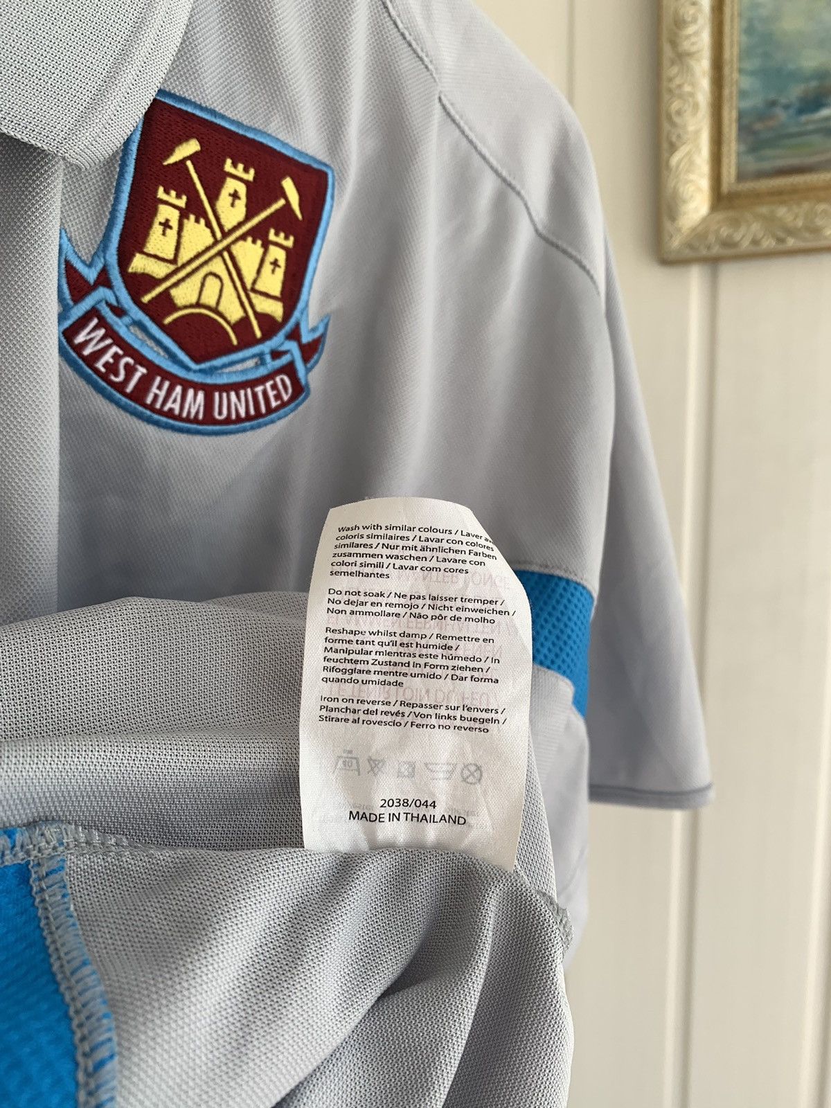 Umbro Umbro WEST HAM United FC 2008-2009 Polo Shirt Jersey Size L Size US L / EU 52-54 / 3 - 9 Thumbnail
