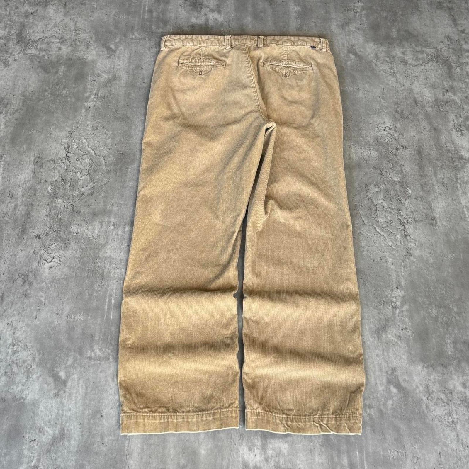 Chaps × Vintage Vintage Y2K Chaps Tan Essential Corduroy Dress Pants Size US 36 / EU 52 - 2 Thumbnail