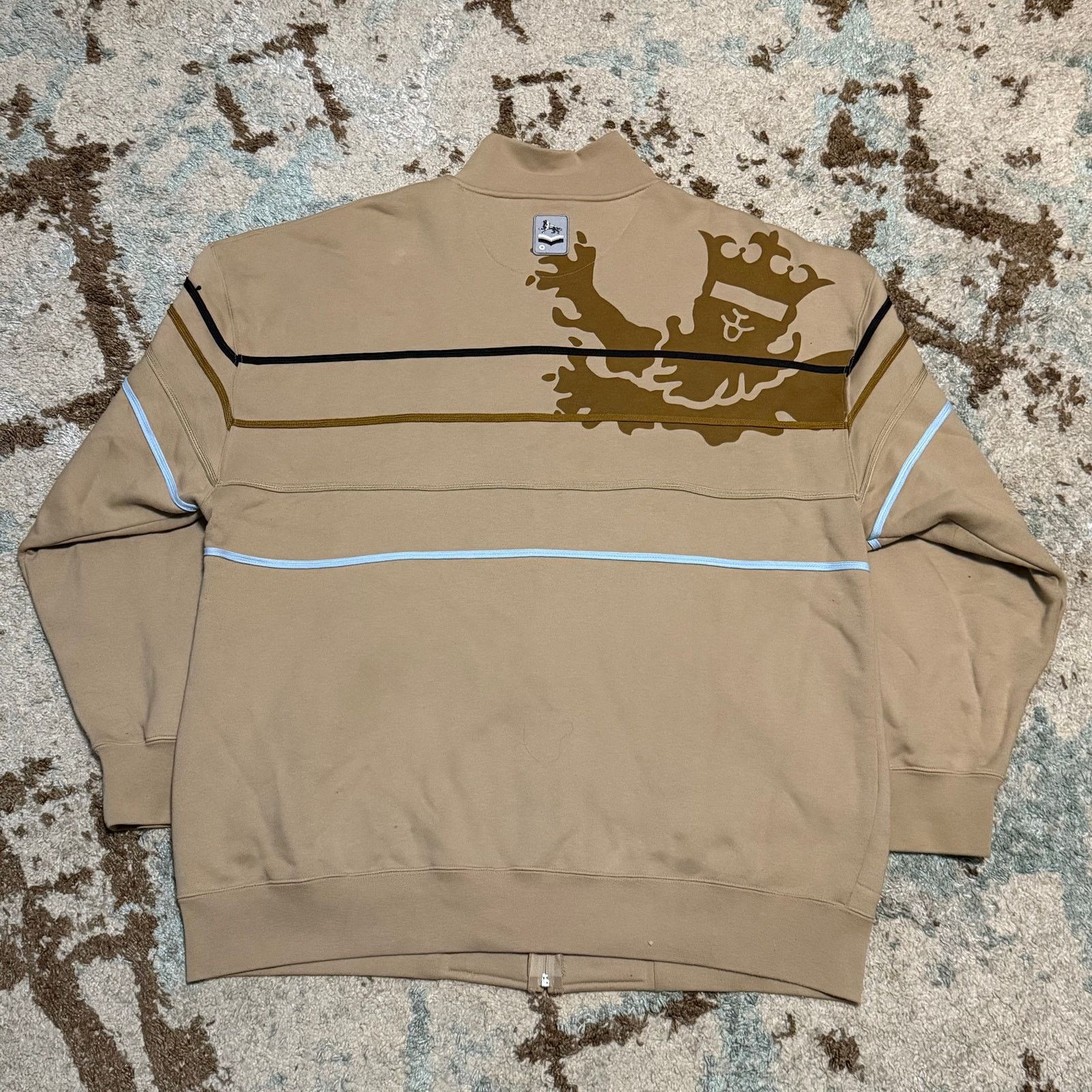 Akademiks Vintage Akademiks Unseen Forces Full Zip Track Jacket 2XL Size US XXL / EU 58 / 5 - 2 Thumbnail