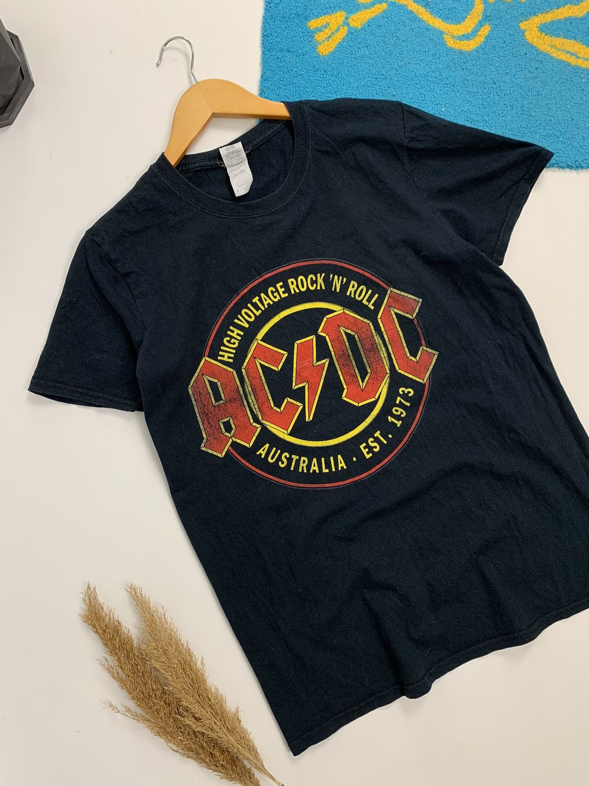 AC/DC × Band Tees × Vintage Vintage AC DC High Voltage Rock T-Shirt Size US M / EU 48-50 / 2 - 5 Thumbnail