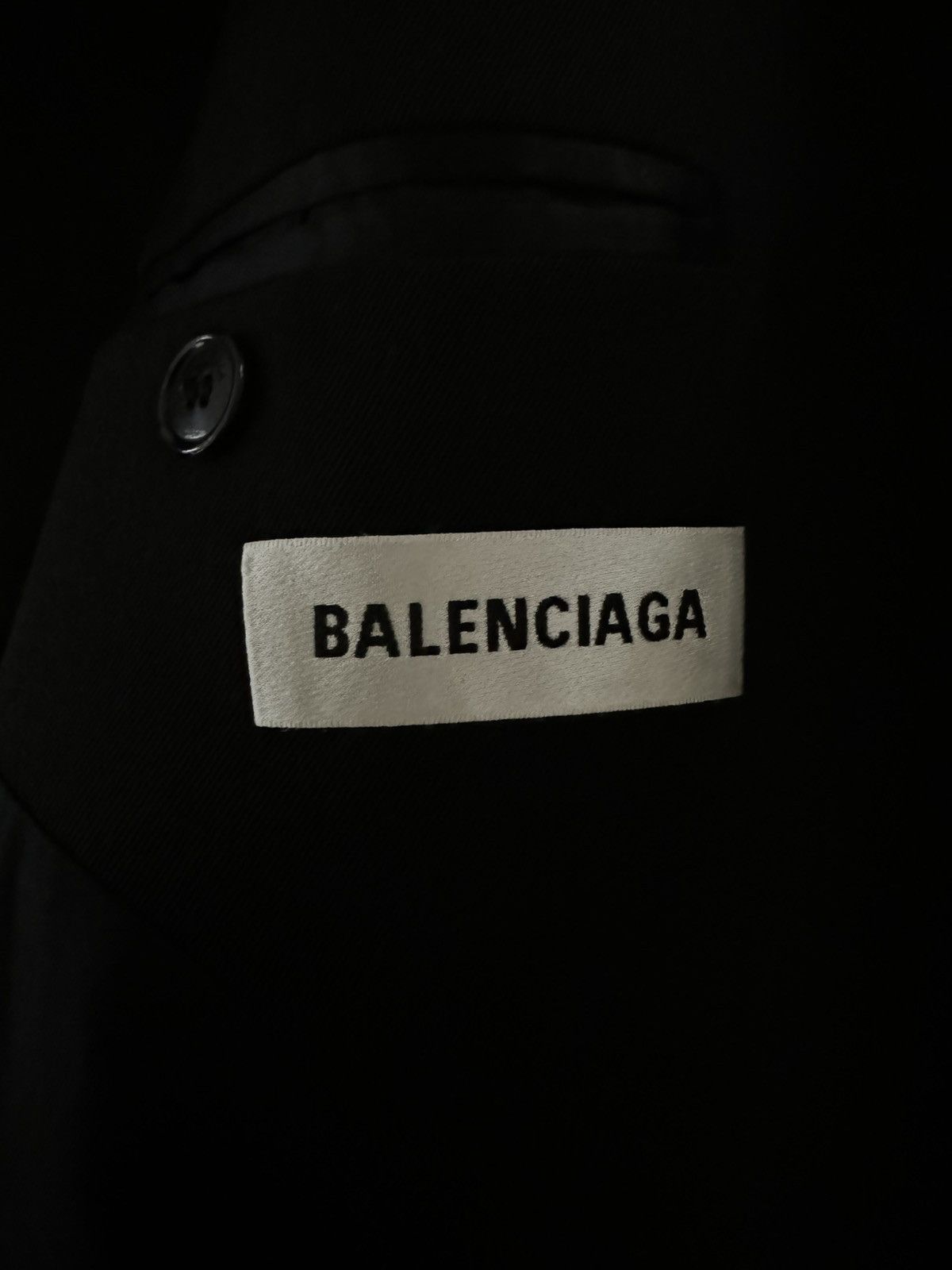 Balenciaga Balenciaga Tailored Long Patch Coat Size 34R - 5 Thumbnail