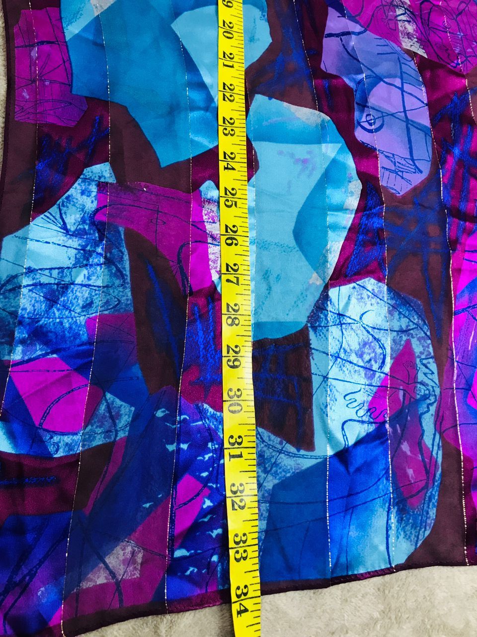 Other Rare Picasso Art Multicolor Scarf Size ONE SIZE - 7 Thumbnail