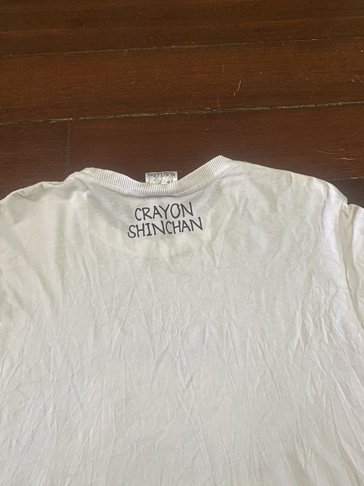 Anime × Vintage vintage CRAYON SHINCHAN o ha yo one morning funny cartoon Size US L / EU 52-54 / 3 - 9 Thumbnail