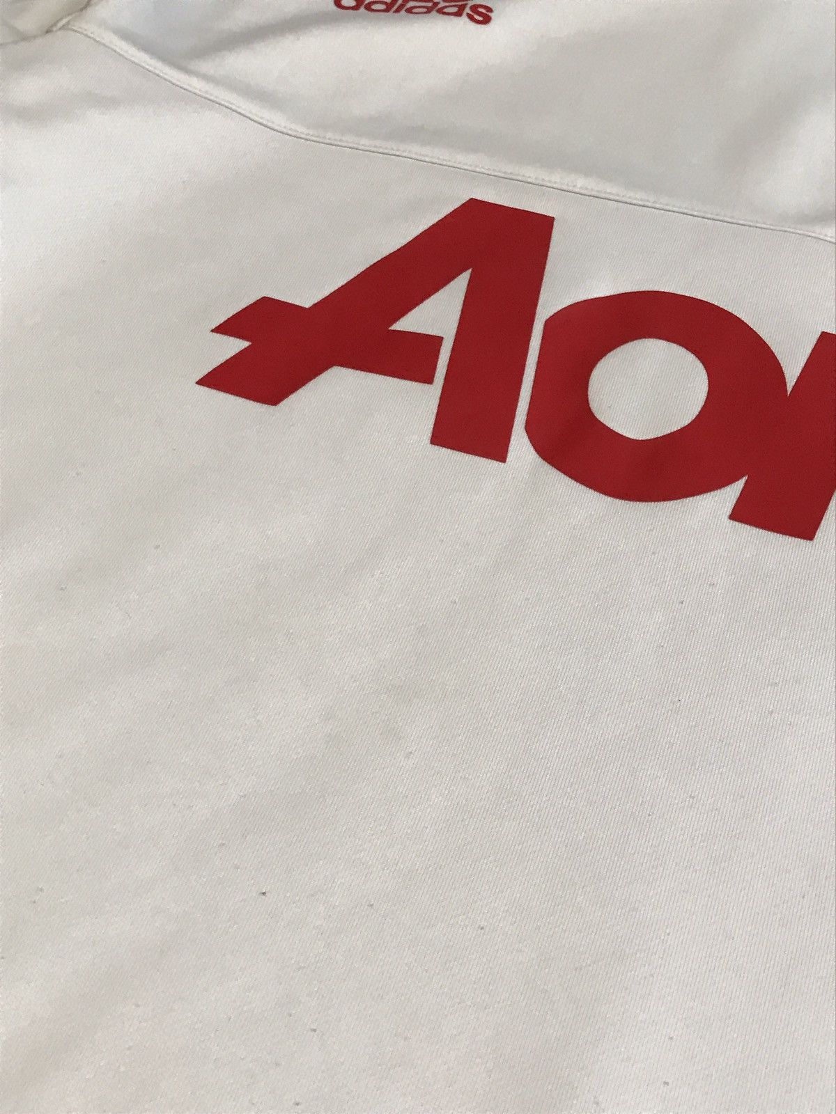 Adidas Vintage Sweatshirt Adidas Manchester United Big Logo Faded Size US M / EU 48-50 / 2 - 9 Thumbnail