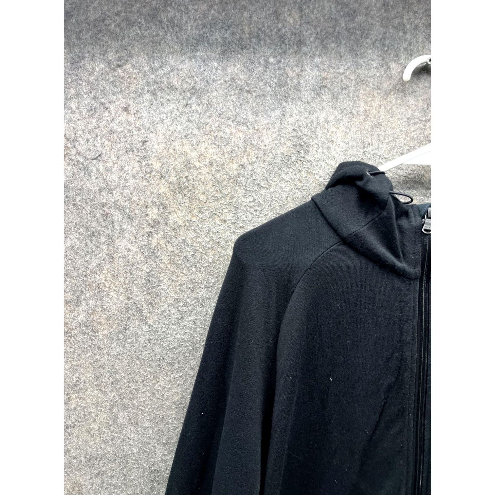 RLX Ralph Lauren RLX Ralph Lauren Hoodie Mens Large Black Full Zip Knit Sweatshirt Pockets Zip Front Size US L / EU 52-54 / 3 - 6 Thumbnail