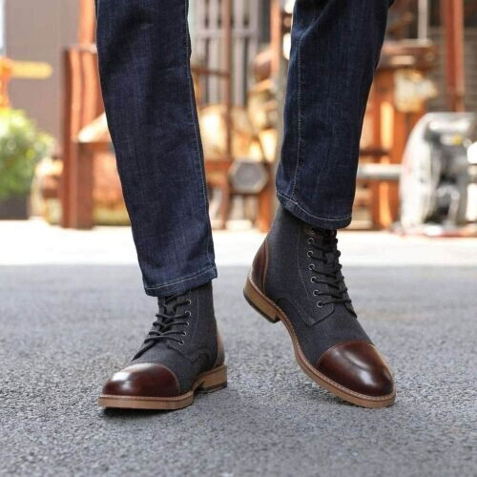 La Milano LA MILANO Men’s Stance II Leather Boots i Size 9 EUC Size US 9 / EU 42 - 9 Thumbnail
