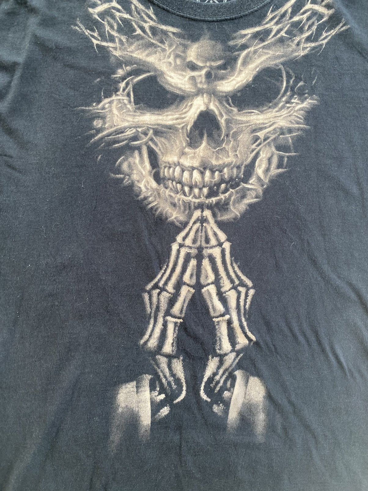 Designer × Vintage VIBTAGE DOM SKULL PRINT TEE Size US XXL / EU 58 / 5 - 2 Thumbnail