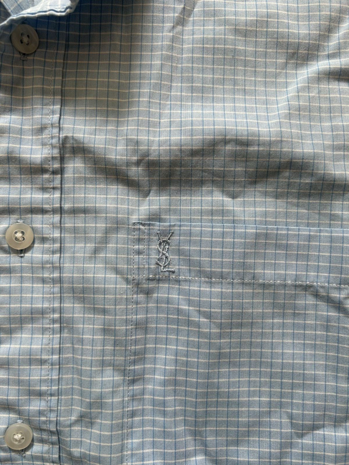 Yves Saint Laurent YSL YVES SAINT LAURENT VINTAGE SHORT SLEEVE SHIRT SIZE S Size US S / EU 44-46 / 1 - 4 Thumbnail