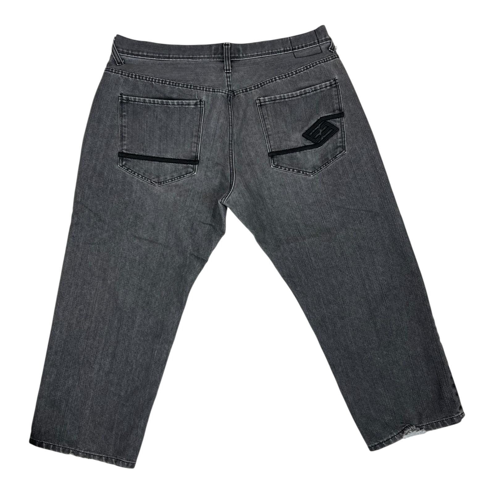 Enyce Vintage Enyce Jeans Mens 42 Baggy Black Faded Denim Hip Hop Size US 42 / EU 58 - 1 Thumbnail