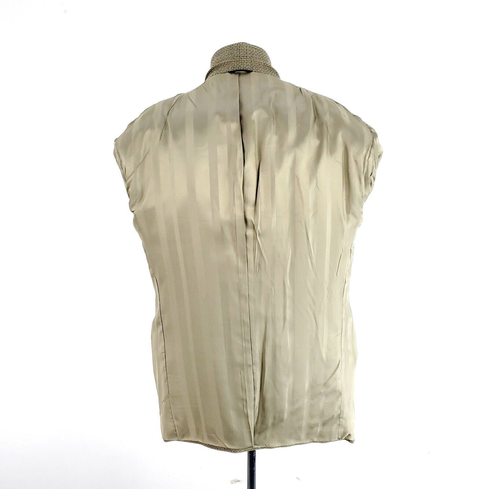 Pierre Cardin Pierre Cardin Tweed Textured Wool 3 Button Sport Coat 40R Ta Size 40R - 10 Thumbnail