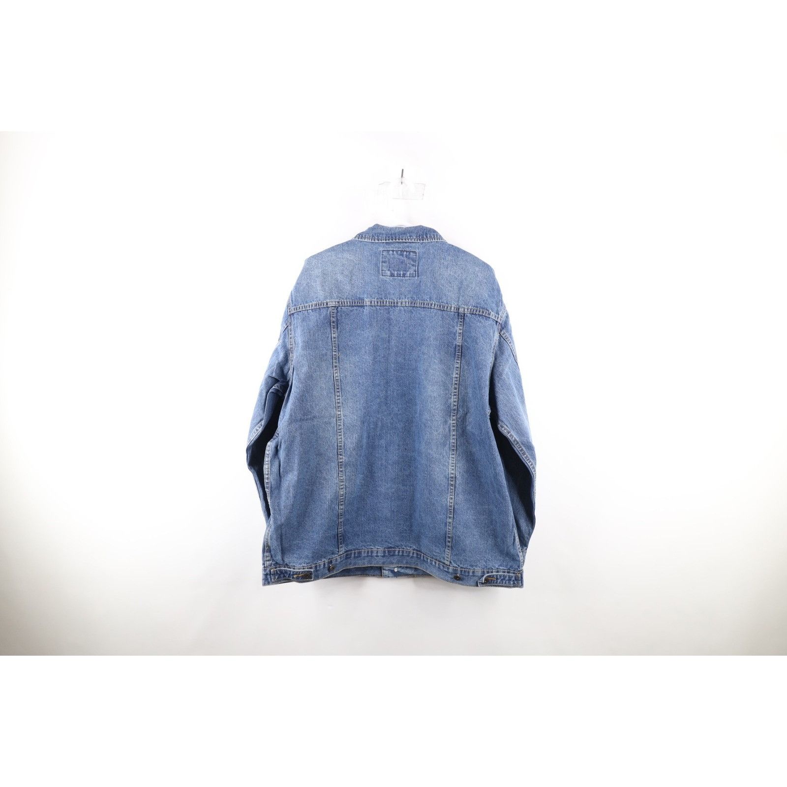 Marithe + Francois Girbaud × Vintage NOS Vintage 90s Marithe Francois Girbaud Denim Jacket 3XL Size US XXL / EU 58 / 5 - 10 Thumbnail