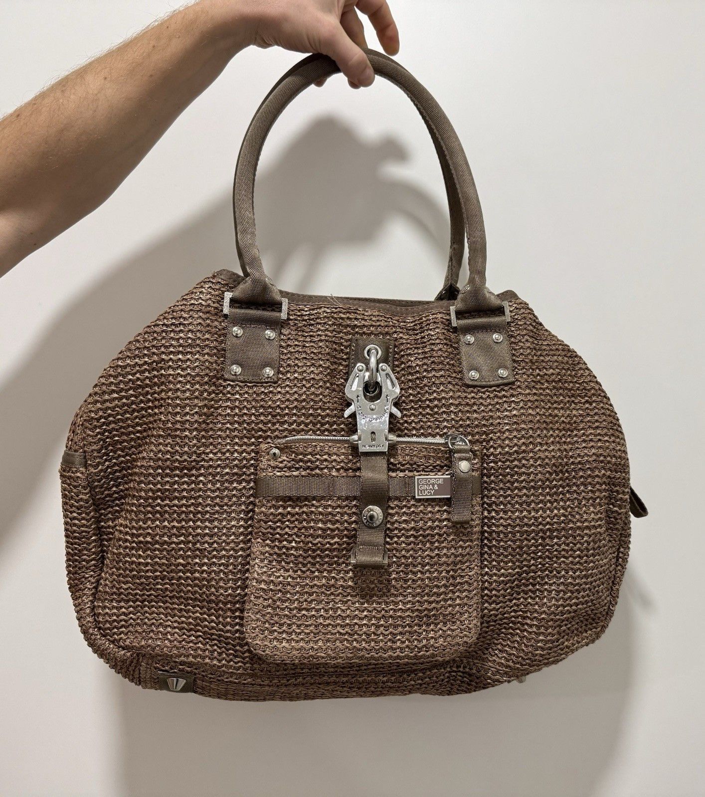 George Gina & Lucy George Gina & Lucy GGL woven Beach Brunch Shoulder Tote Bag Size ONE SIZE - 3 Thumbnail