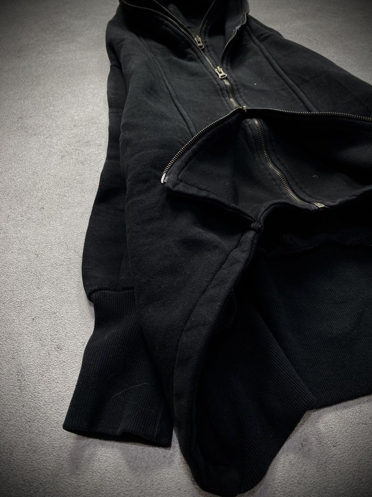If Six Was Nine 00s Double Zipper in-out Heavywight Hoodie Size US M / EU 48-50 / 2 - 4 Thumbnail