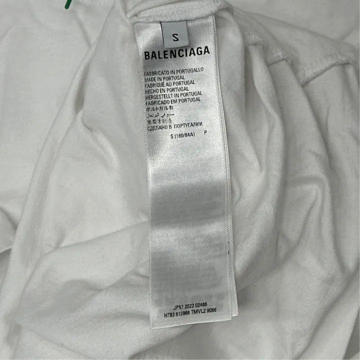 Balenciaga Balenciaga Balenciaga WFP Logo Print Short Sleeve TShirt - Size US S / EU 44-46 / 1 - 4 Thumbnail