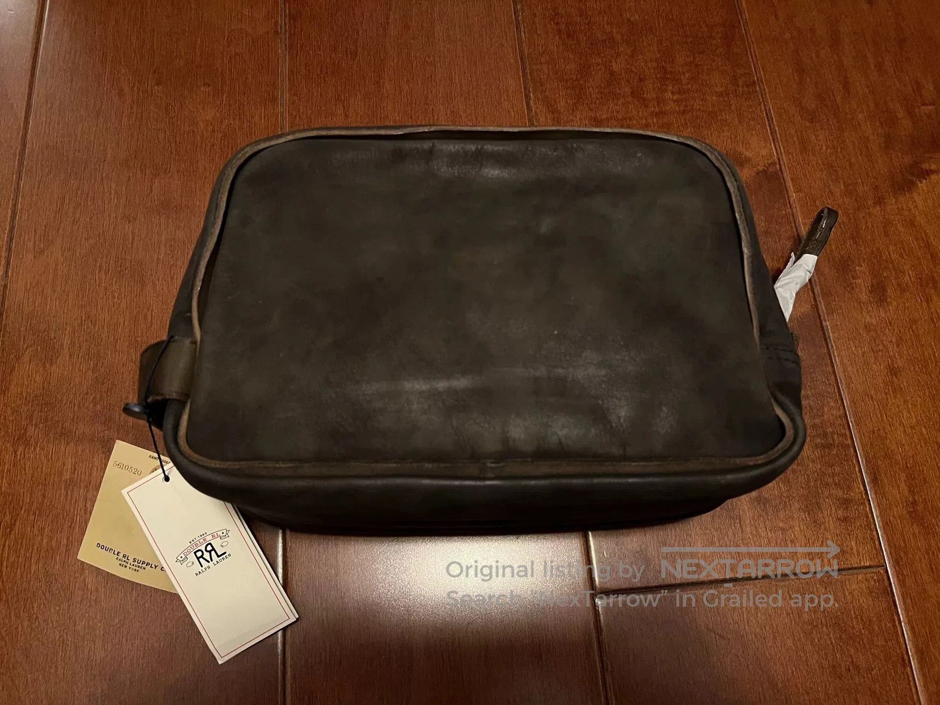 RRL Ralph Lauren RRL Double RL Leather Storage Bag. Size ONE SIZE - 2 Thumbnail