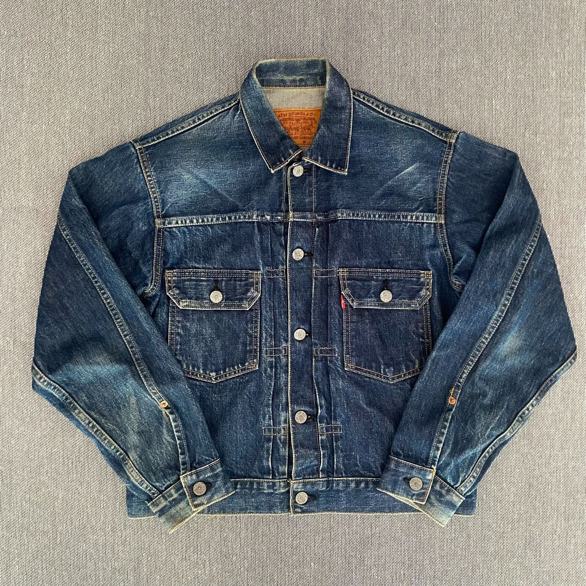 Levi's Vintage Clothing Levi's LVC 507xx J22 Japan Denim Jacket Size US XXS / EU 40 - 1 Thumbnail