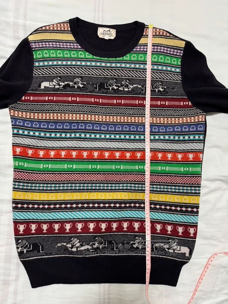 Hermes Hermes Cashmere Sweater, 30% Cashmere + 70% Wool Size US XL / EU 56 / 4 - 5 Thumbnail