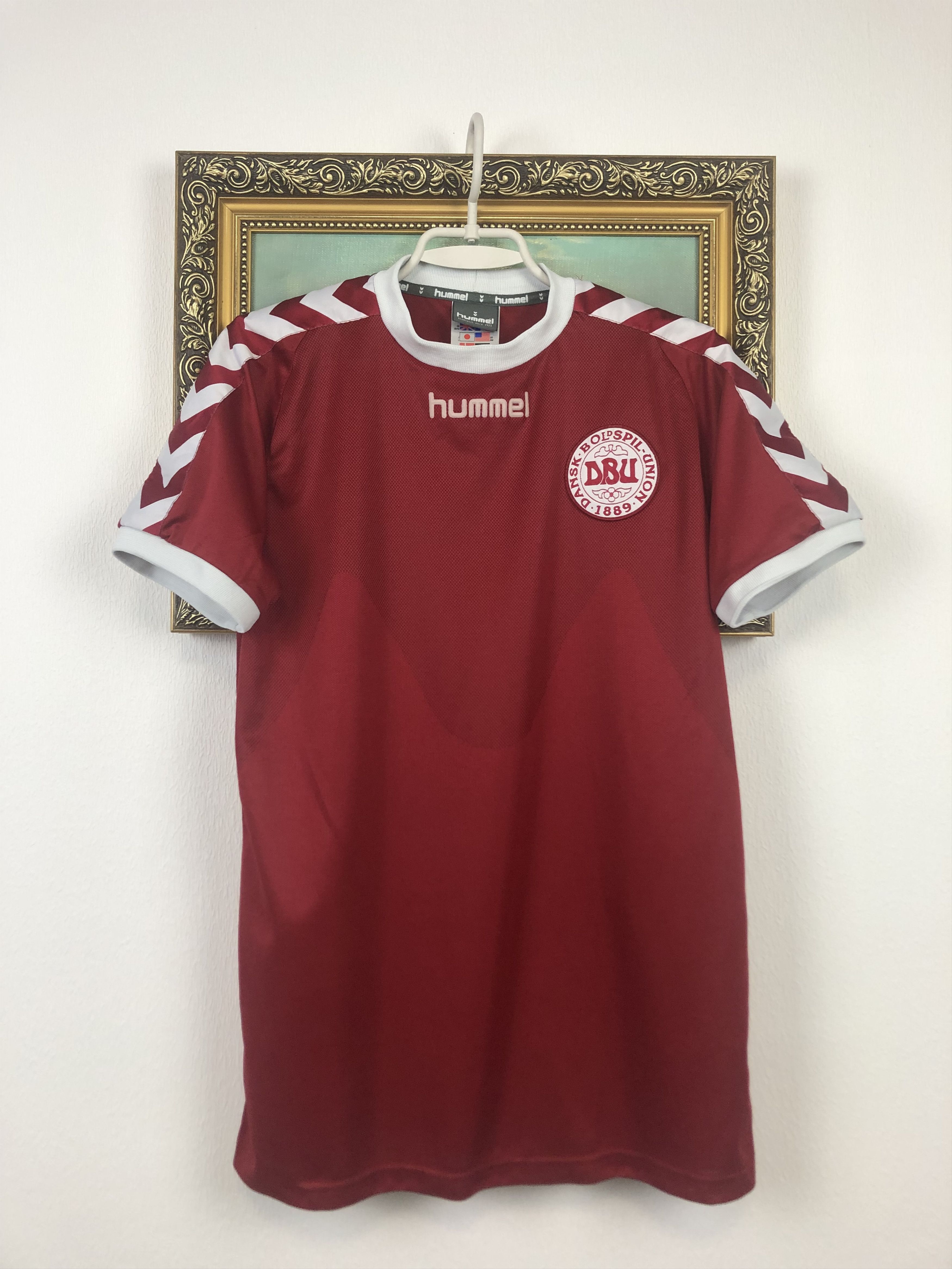 Soccer jersey vintage newest rare Denmark size M