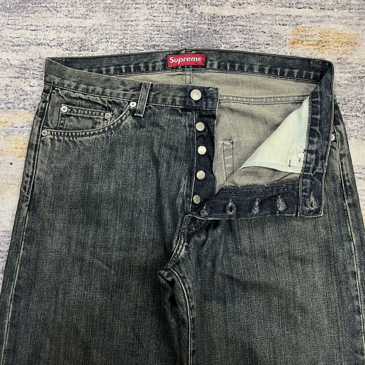 Supreme Supreme vintage wash loose fit denim pants Size US 34 / EU 50 - 5 Thumbnail