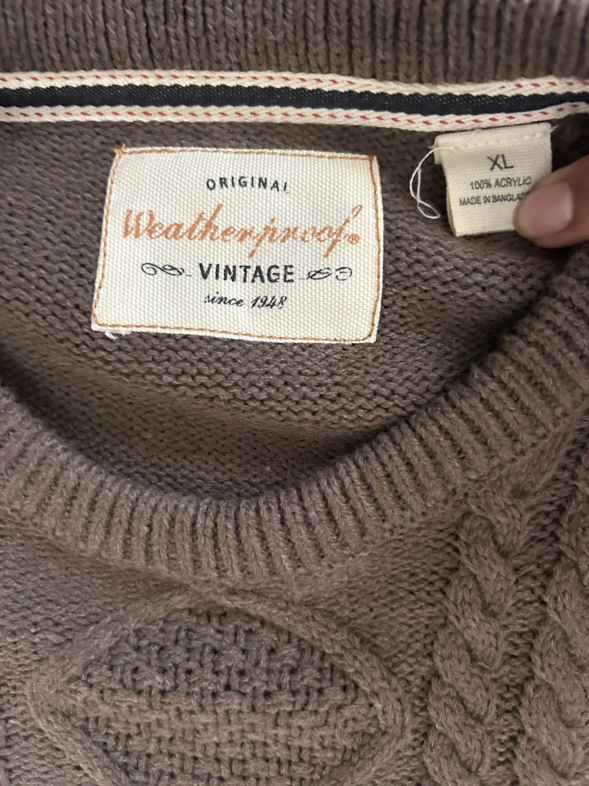 Weatherproof Vintage Gradient Knit Sweater XL Size US XL / EU 56 / 4 - 5 Thumbnail