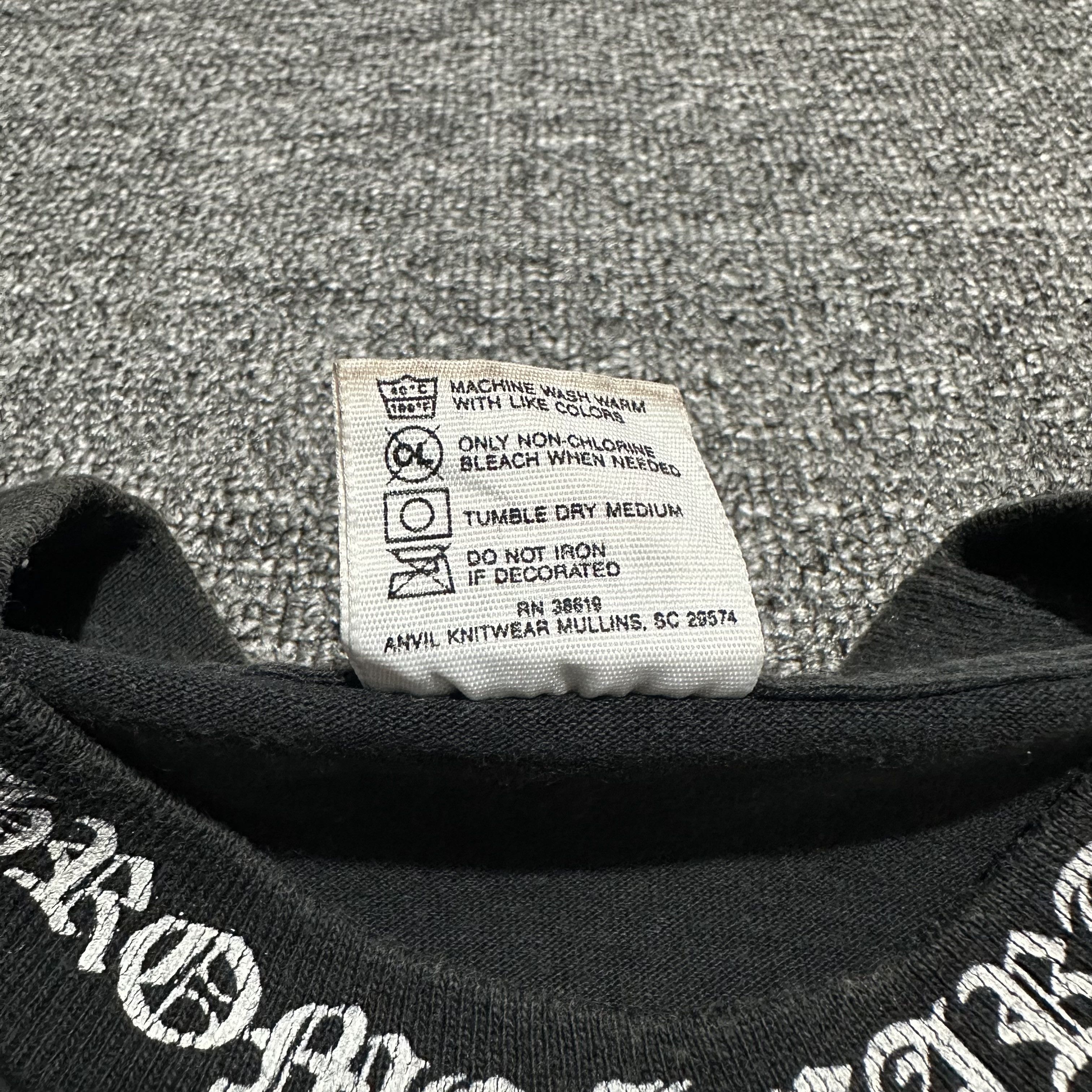 Chrome Hearts 90s Vintage Chrome Hearts Tee Single Stitch Tag Anvil Rare Size US M / EU 48-50 / 2 - 8 Thumbnail