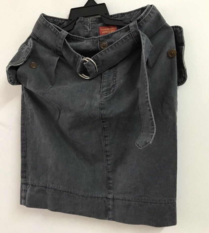 Vivienne Westwood Vivienne Westwood RED LABEL Denim Mini Skirt Size US 28 / EU 44 - 3 Thumbnail