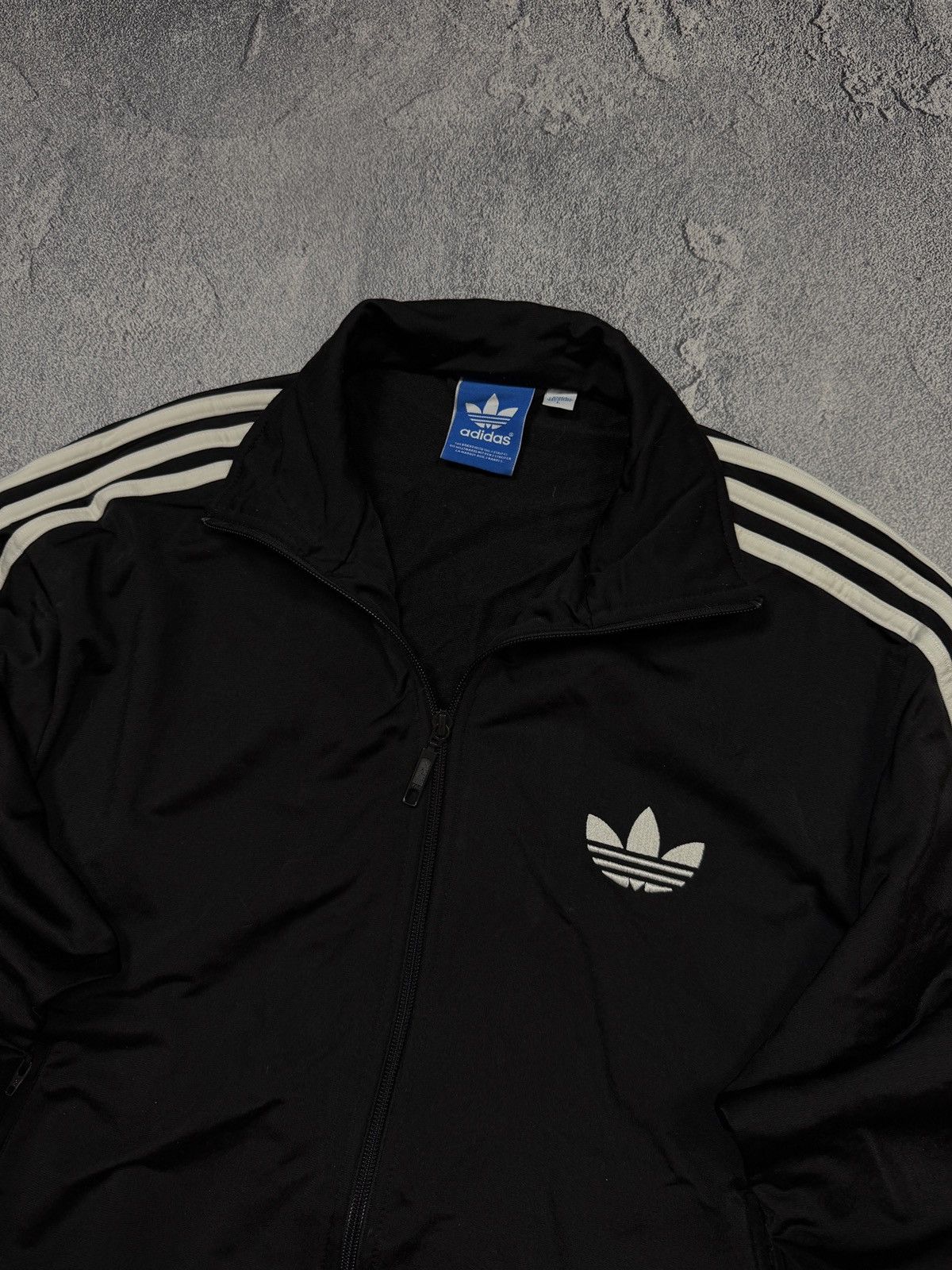 Adidas Vintage Adidas Track Zipper Sweatshirt Y2K Rare Size US L / EU 52-54 / 3 - 3 Thumbnail