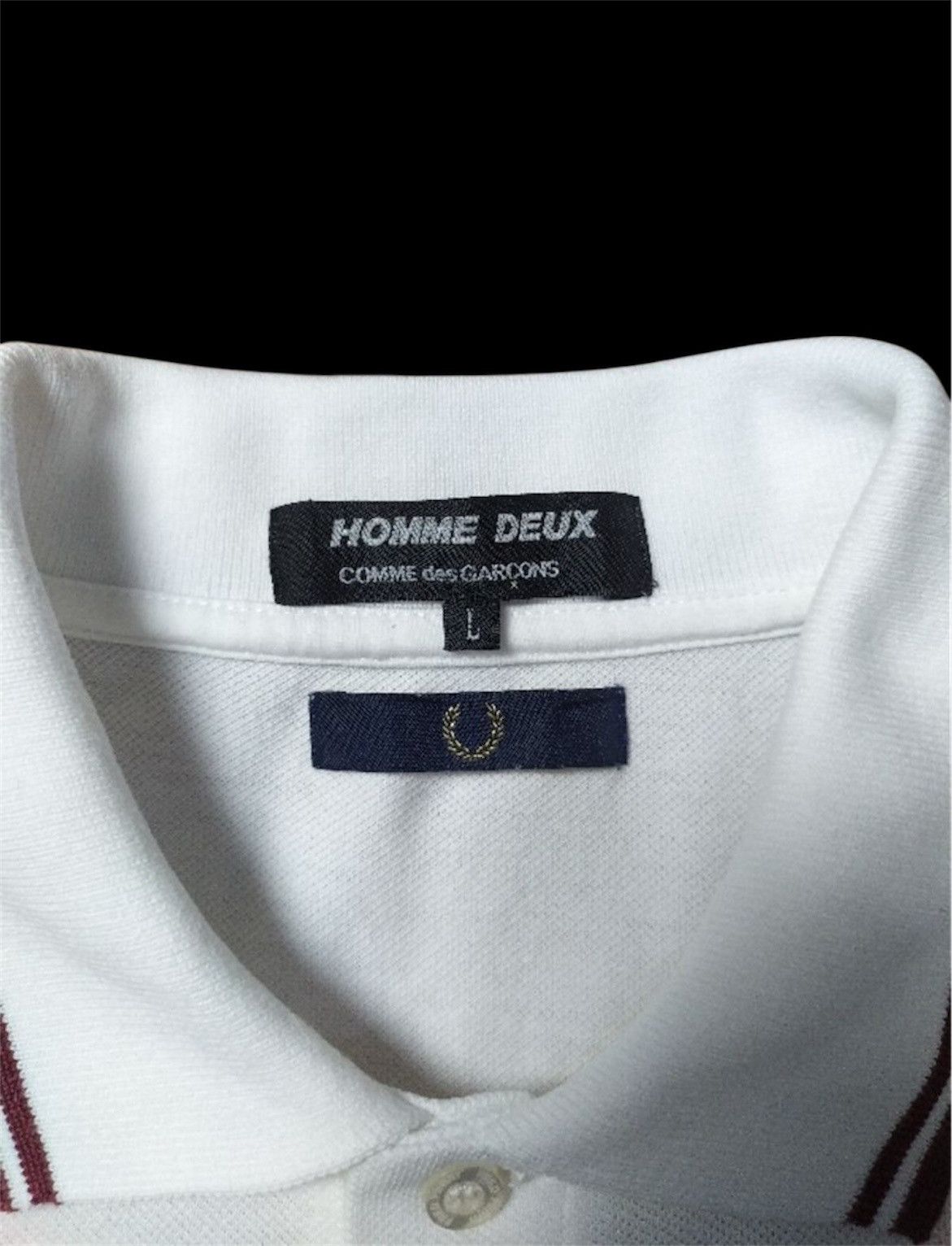 Comme des Garcons SHIRT × Fred Perry Fred Perry X Comme Des Garcons Homme Deux Shirt Size US L / EU 52-54 / 3 - 6 Thumbnail