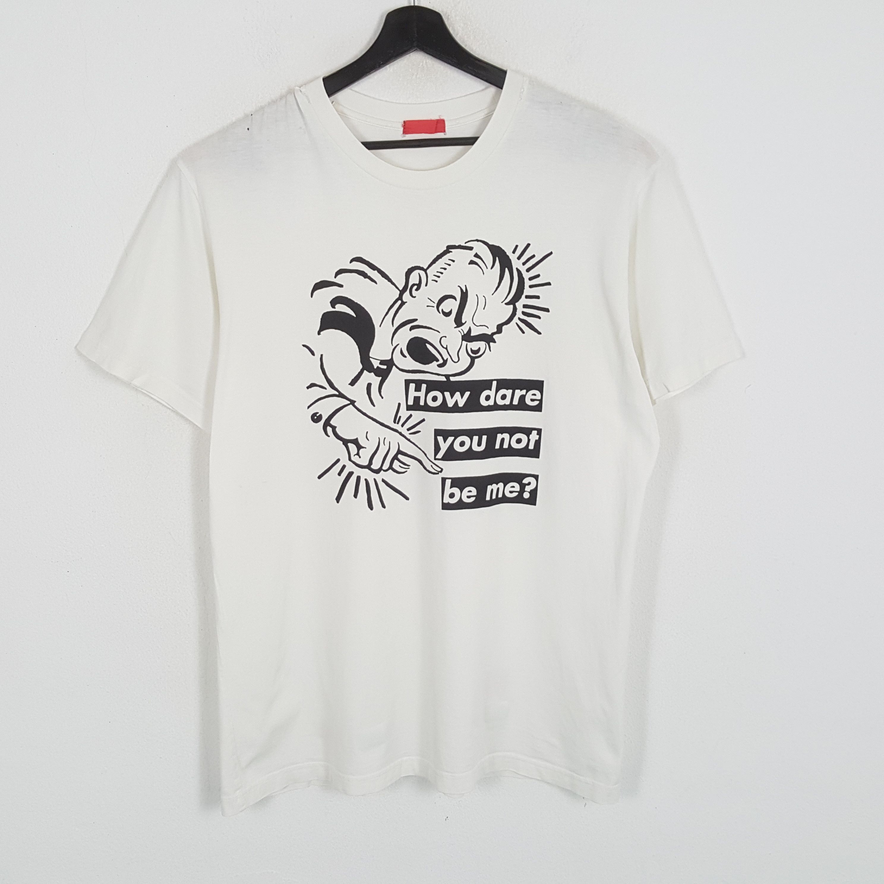 Barbara Kruger × Japanese Brand × Vintage BARBARA KRUGER X Japanese Brand Streetwear Style Tshirt Size US XL / EU 56 / 4 - 1 Thumbnail