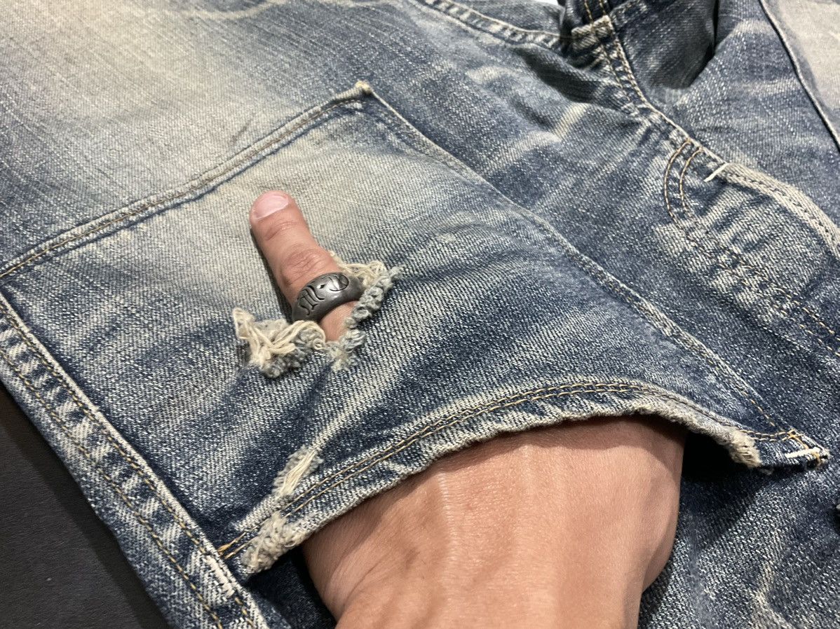 If Six Was Nine × Japanese Brand × Le Grande Bleu (L.G.B.) 🔥Crazy Y2K Spellbound Denim Flare Jeans LGB Style Size US 32 / EU 48 - 1 Thumbnail