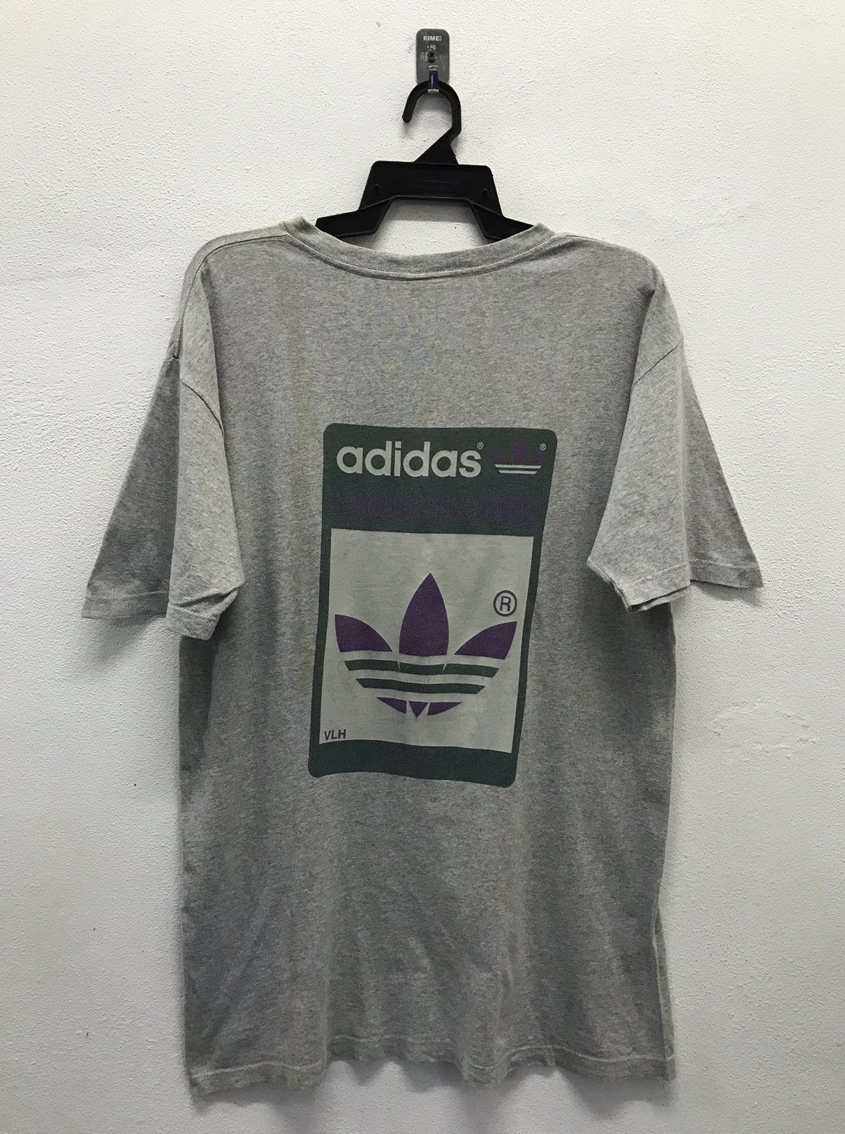 Adidas × Vintage Vintage Adidas ‘La Marque Aux 3 Bandes’ Made In Usa Shirt Size US M / EU 48-50 / 2 - 1 Thumbnail