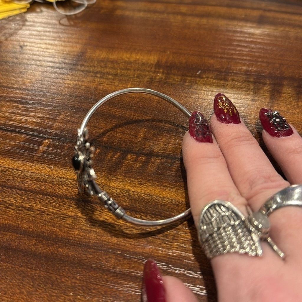 Other Boho style silvertone bracelet Size ONE SIZE - 3 Thumbnail