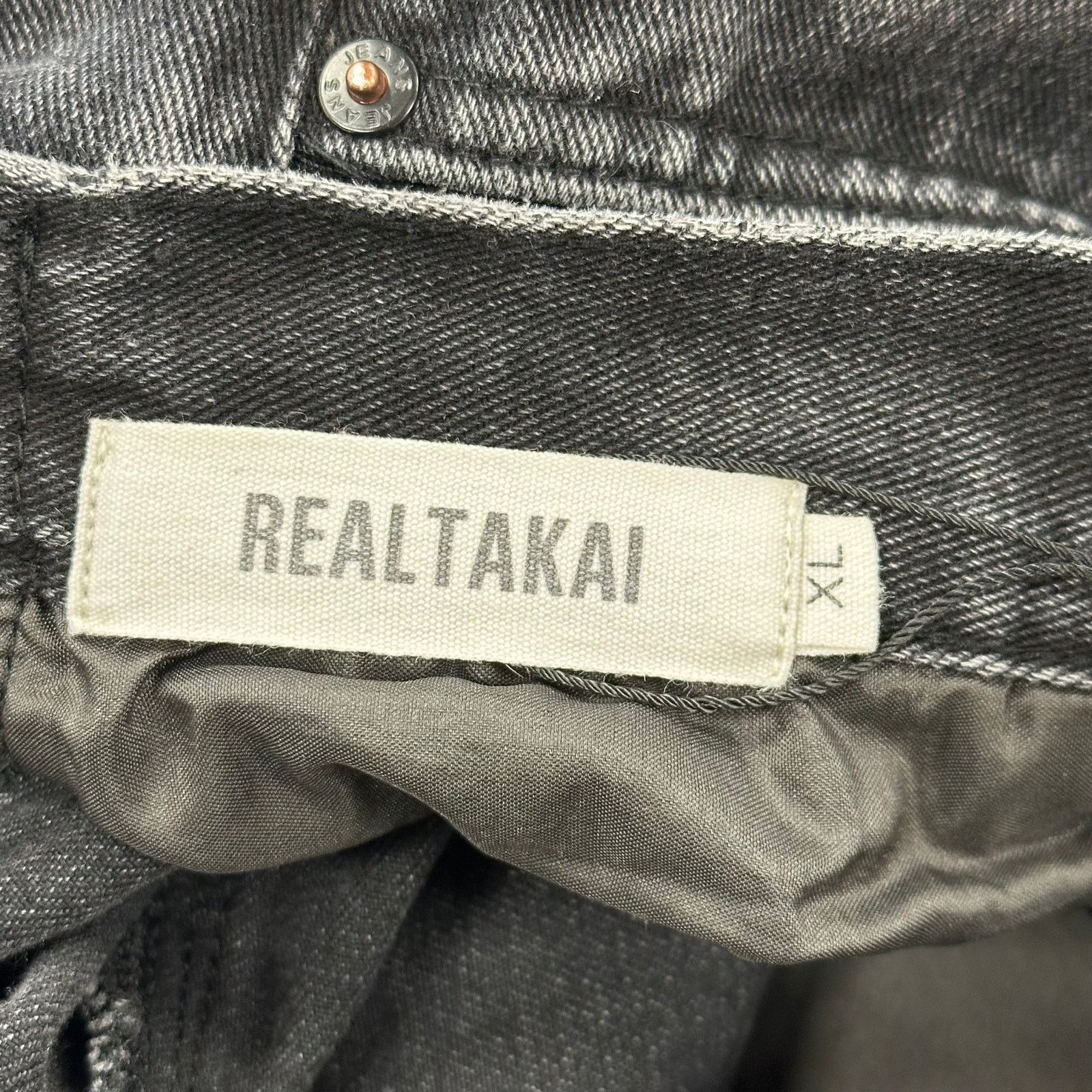 Vintage Y2K baggy denim with metal snaps size XL Real Takai B22 Size US 34 / EU 50 - 10 Thumbnail
