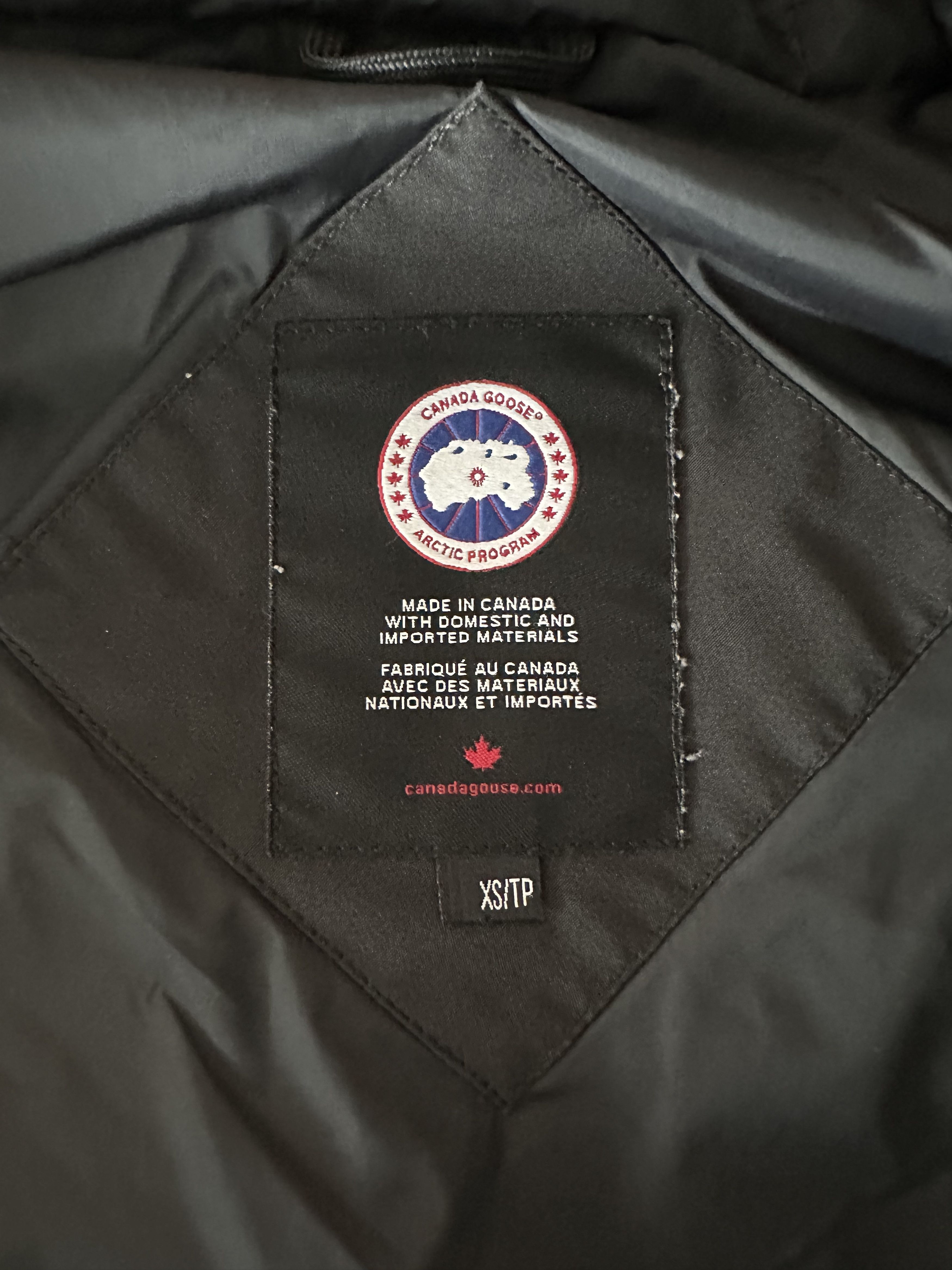 Canada Goose Canada Goose Black Carson Men's Jacket Size US XS / EU 42 / 0 - 3 Thumbnail