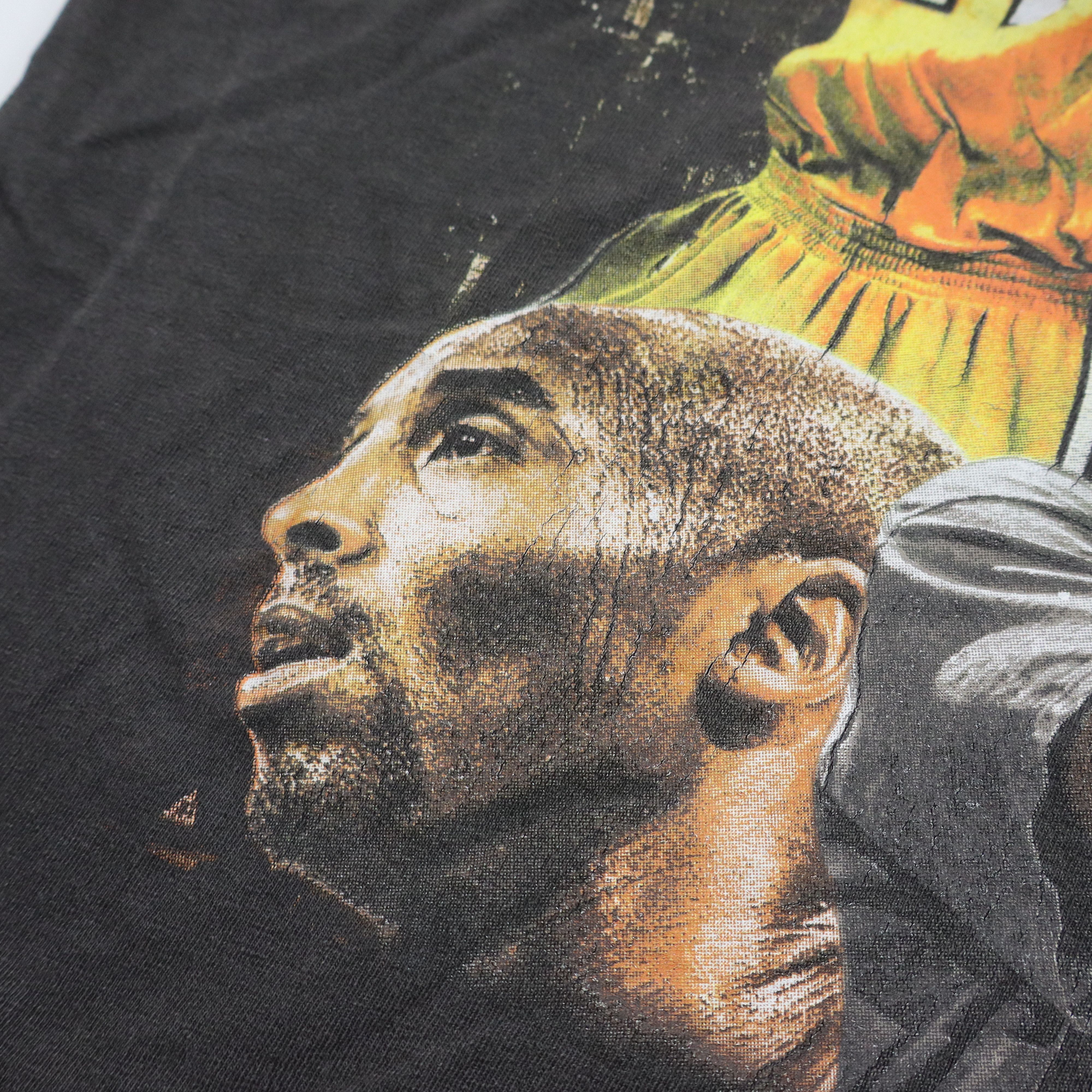 Vintage Kobe Bryant Nipsy Hussle Dedication Rap Tee Made In USA Size US L / EU 52-54 / 3 - 9 Thumbnail