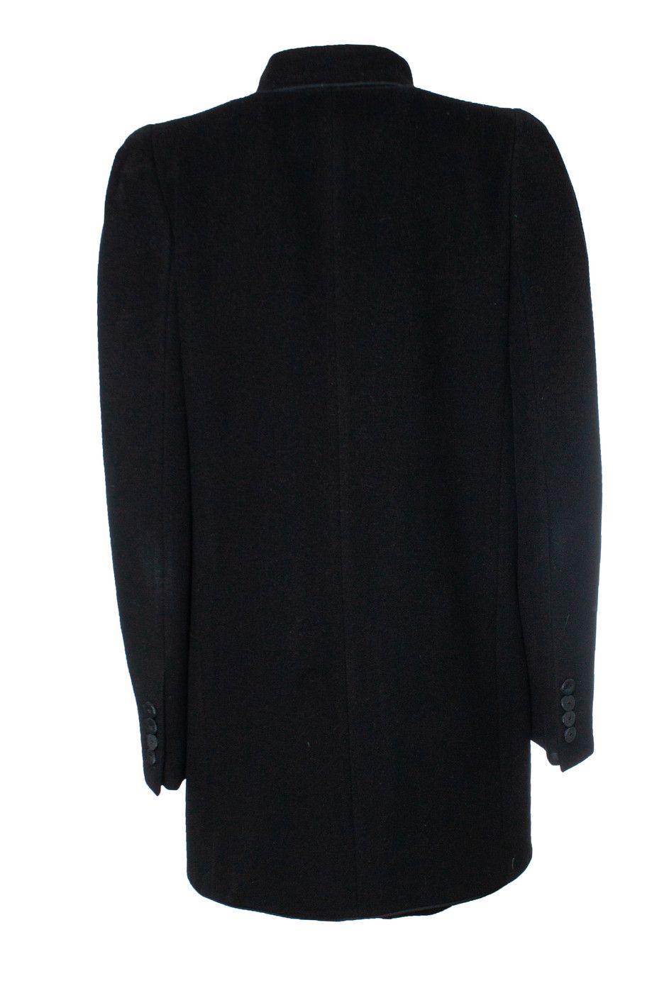Stella McCartney Stella Mccartney, cashmere wool coat in black Size M / US 6-8 / IT 42-44 - 3 Thumbnail