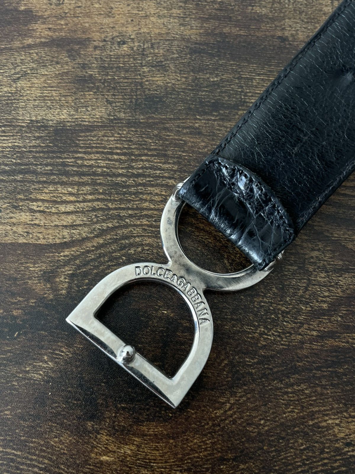 Dolce & Gabbana Dolce & Gabbana Leather Belt DG Metal Logo Luxury Size ONE SIZE - 6 Thumbnail