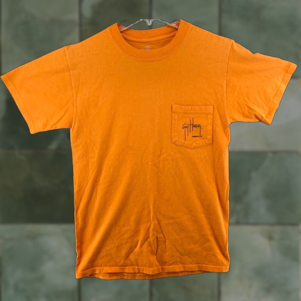 Guy Harvey Guy Harvey Mens TShirt Small Orange Sailfish Graphic Print Shirt Adult Small Orange Sailfish Fishing Outdoor Conservation Size US S / EU 44-46 / 1 - 1 Thumbnail
