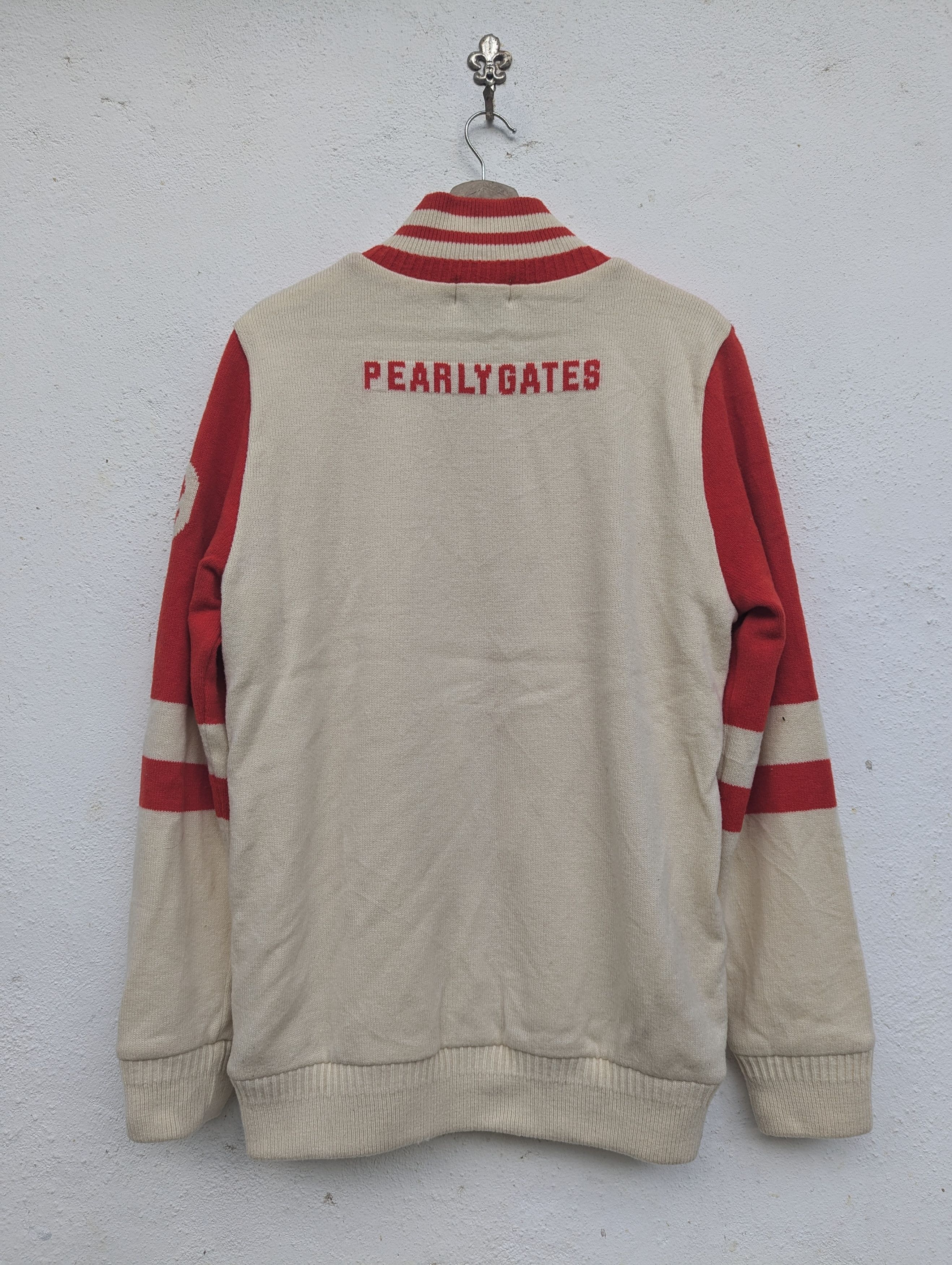 Japanese Brand PEARLY GOLF COLOUR BLOCK SWEATER Size US S / EU 44-46 / 1 - 5 Thumbnail