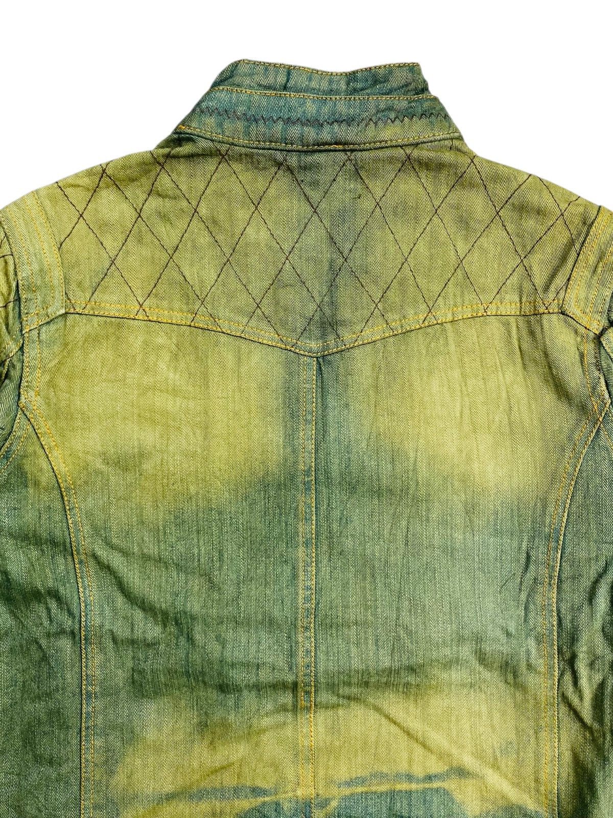 If Six Was Nine 2000s In The Attic - Apocalypse Style Mud Wash Denim Jacket Size US M / EU 48-50 / 2 - 7 Thumbnail