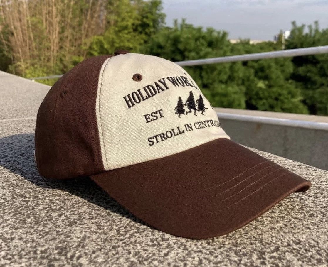 Japanese Brand Outdoor retro fashion y2k embroidered cap hat Size ONE SIZE - 6 Thumbnail