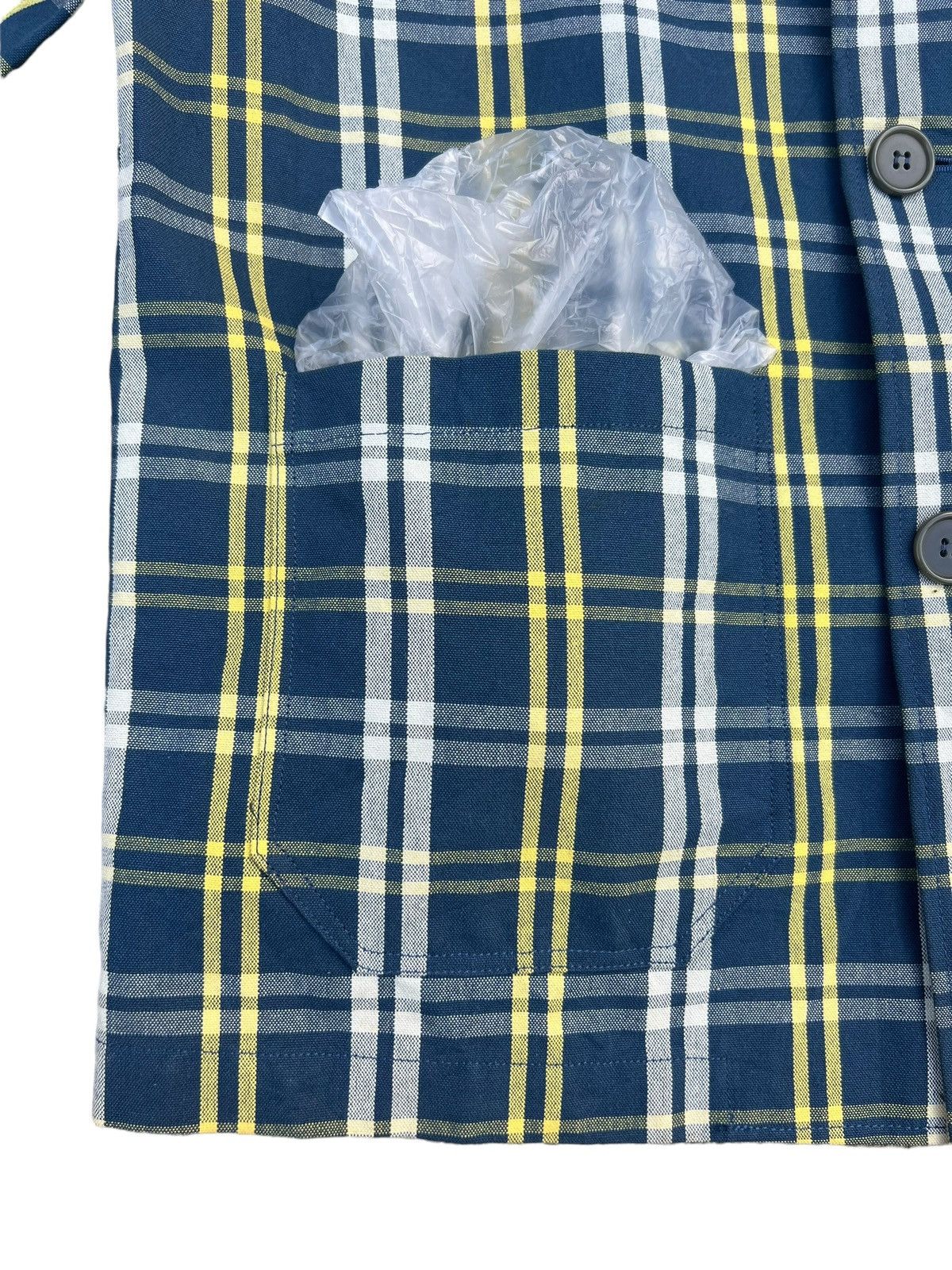 Vintage Vintage MILKBOY Japan Tartan Plaid Button Chore acket Coat Size US L / EU 52-54 / 3 - 7 Thumbnail