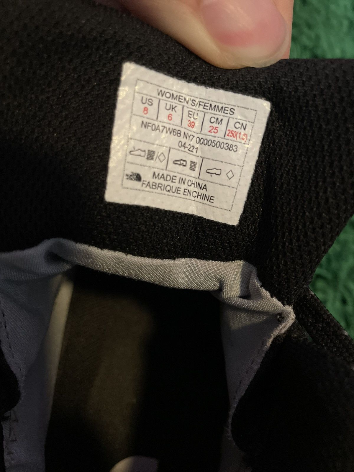 The North Face Future light hiking black boot Size US 8 / IT 38 - 9 Thumbnail